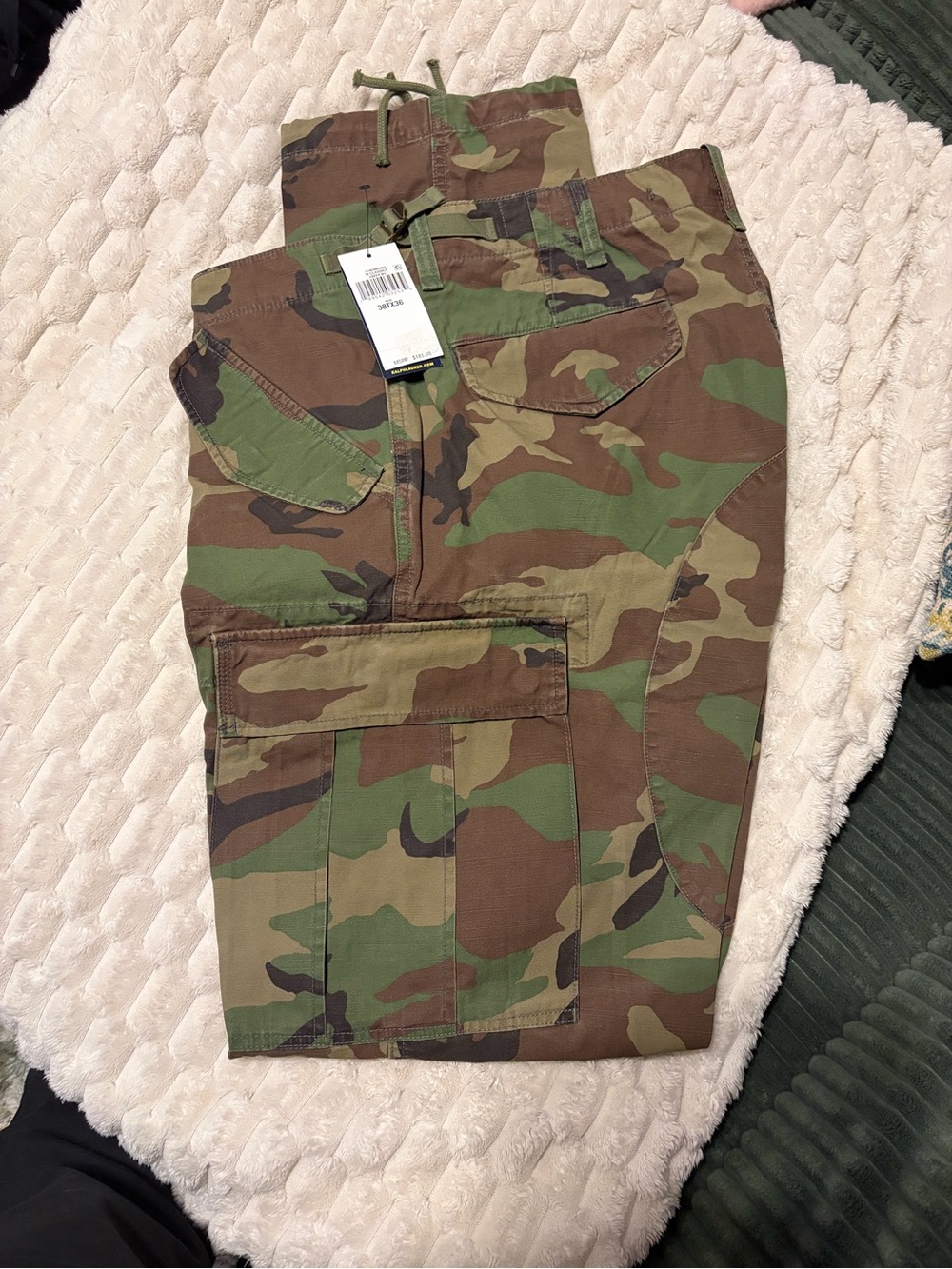 Polo by Ralph Lauren Men's Camo Cargo Pants - Green & Brown